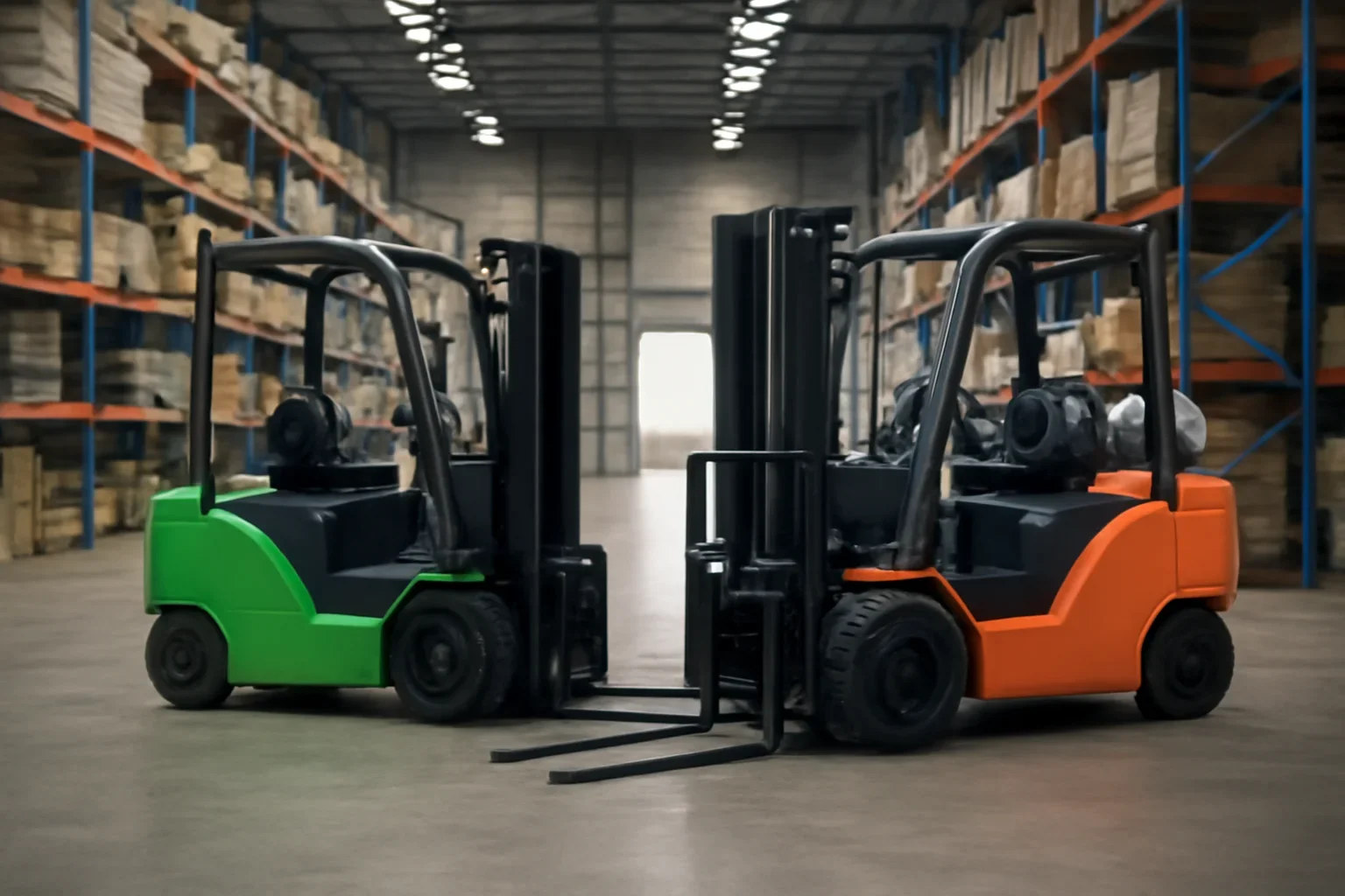 Electric vs LPG Forklifts for Brisbane Warehouses guide in a forklift rental and warehouse context
