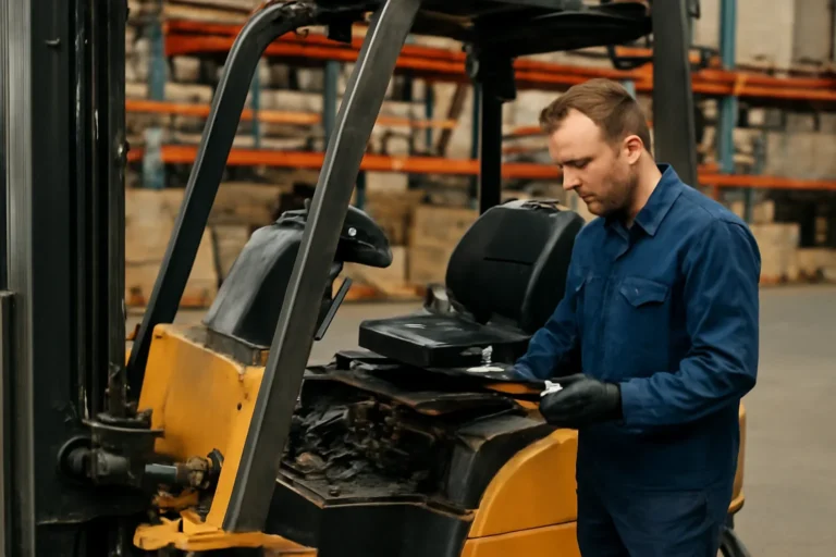 Forklift Maintenance: What Renters Should Expect guide in a forklift rental and warehouse context