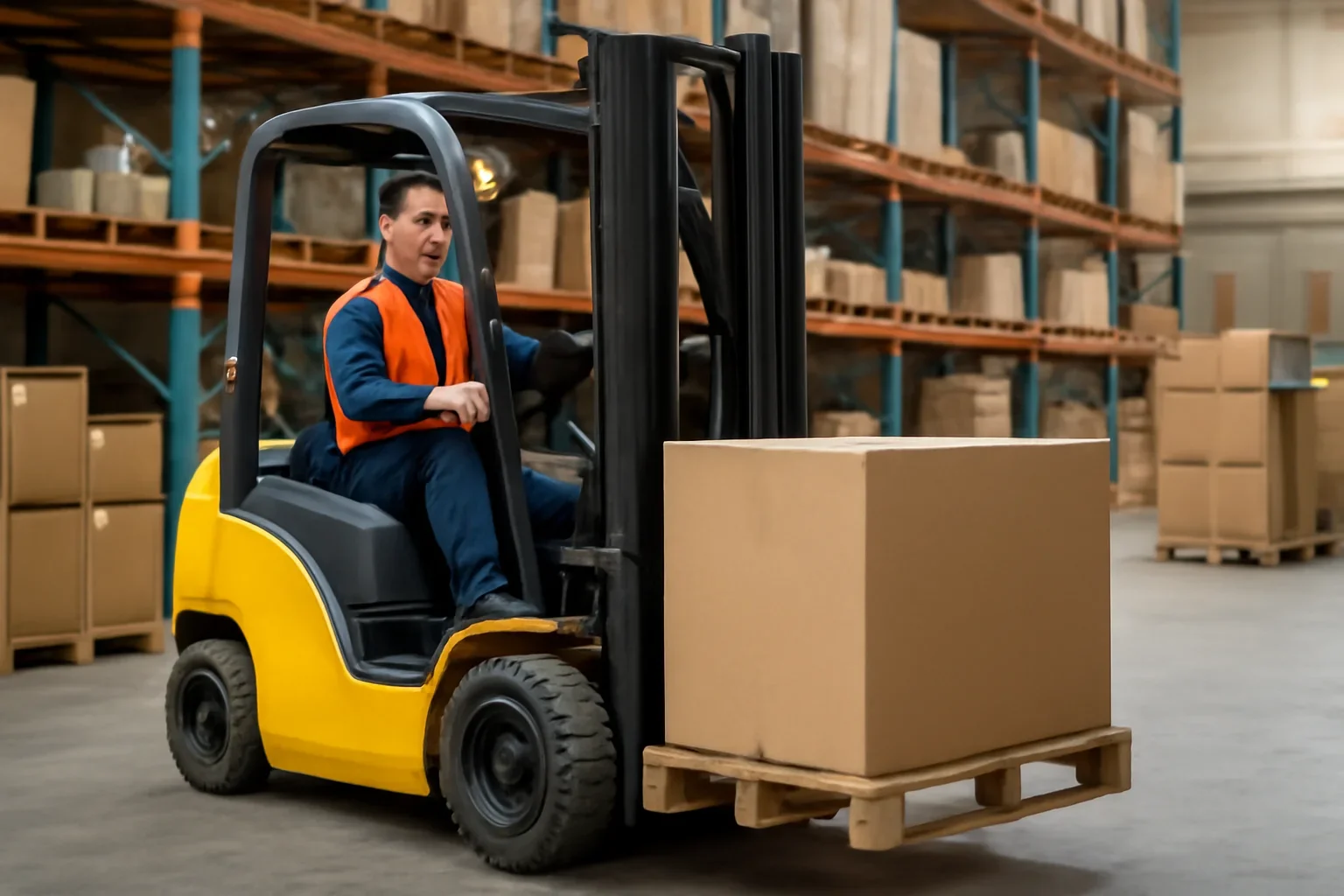 How to Reduce Downtime with Rental Forklifts guide in a forklift rental and warehouse context