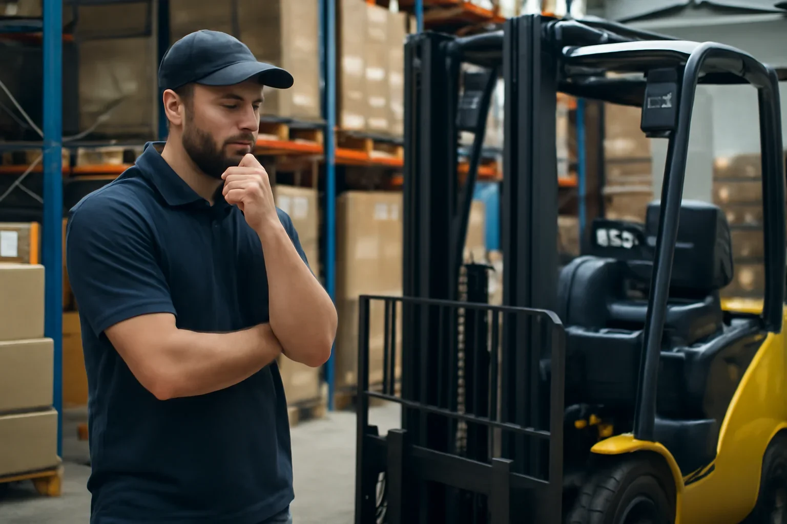 What Type of Forklift Do I Need? guide in a forklift rental and warehouse context