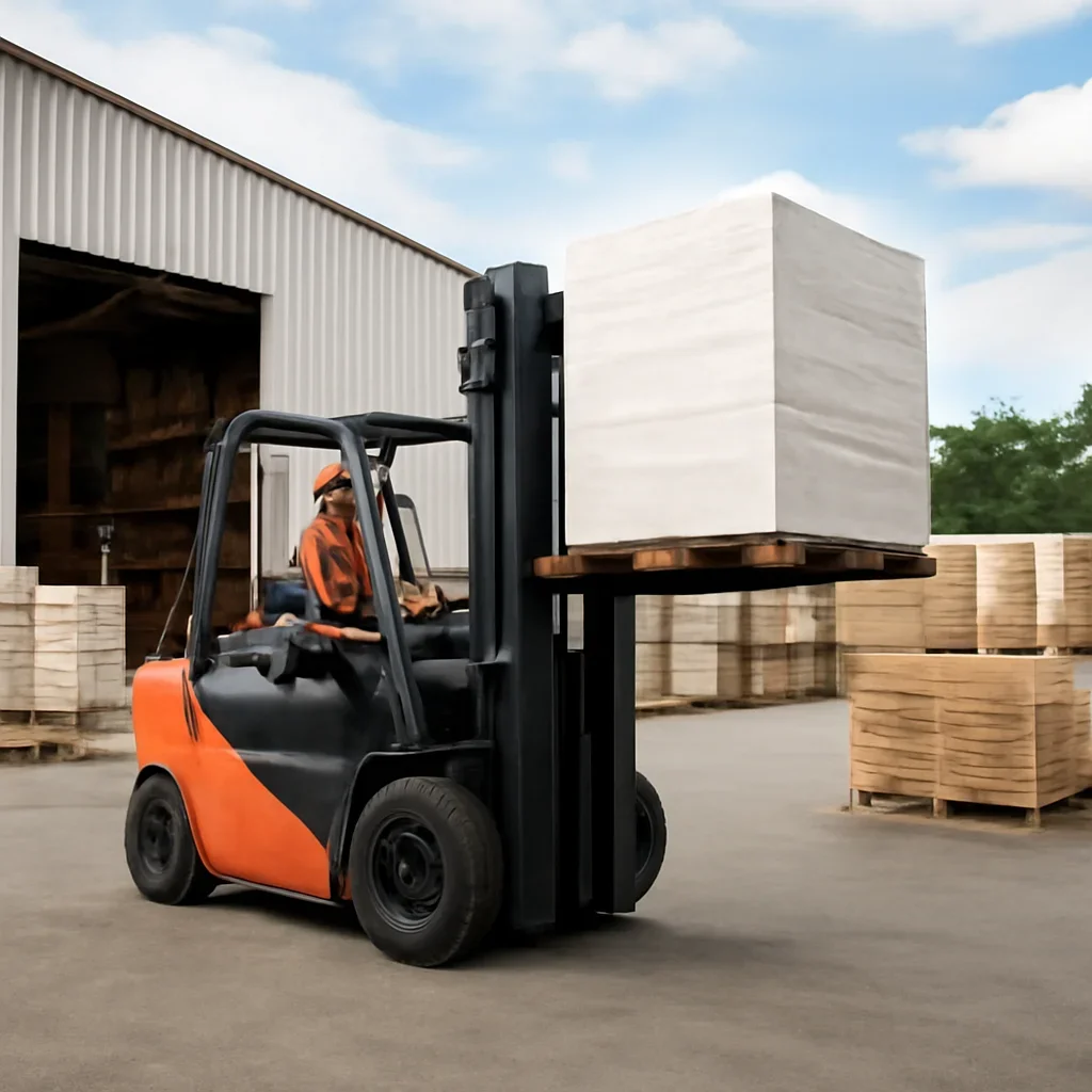 Warehouse and material handling scene related to why local forklift support matters in logan and gold coast