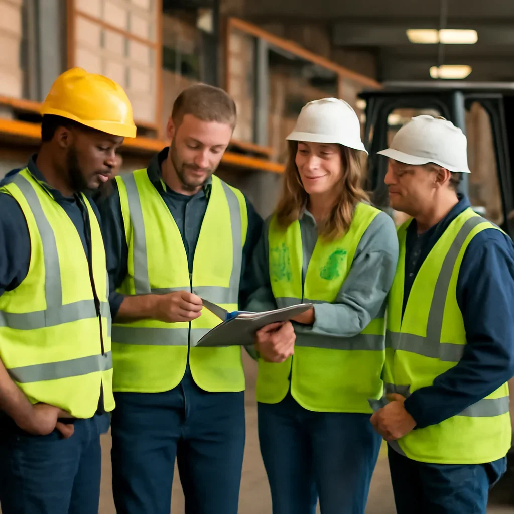 Operational review after a forklift rental project