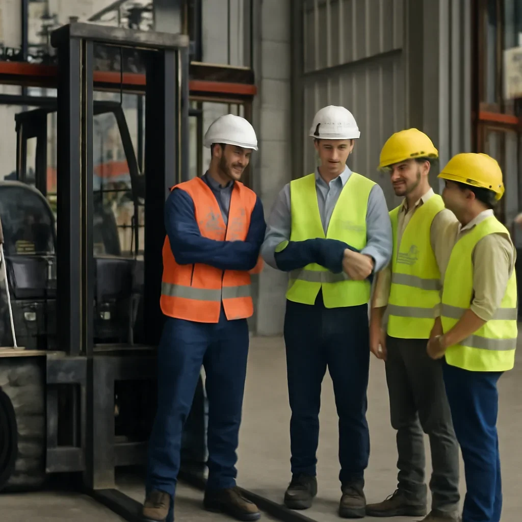 Operational review after a forklift rental project