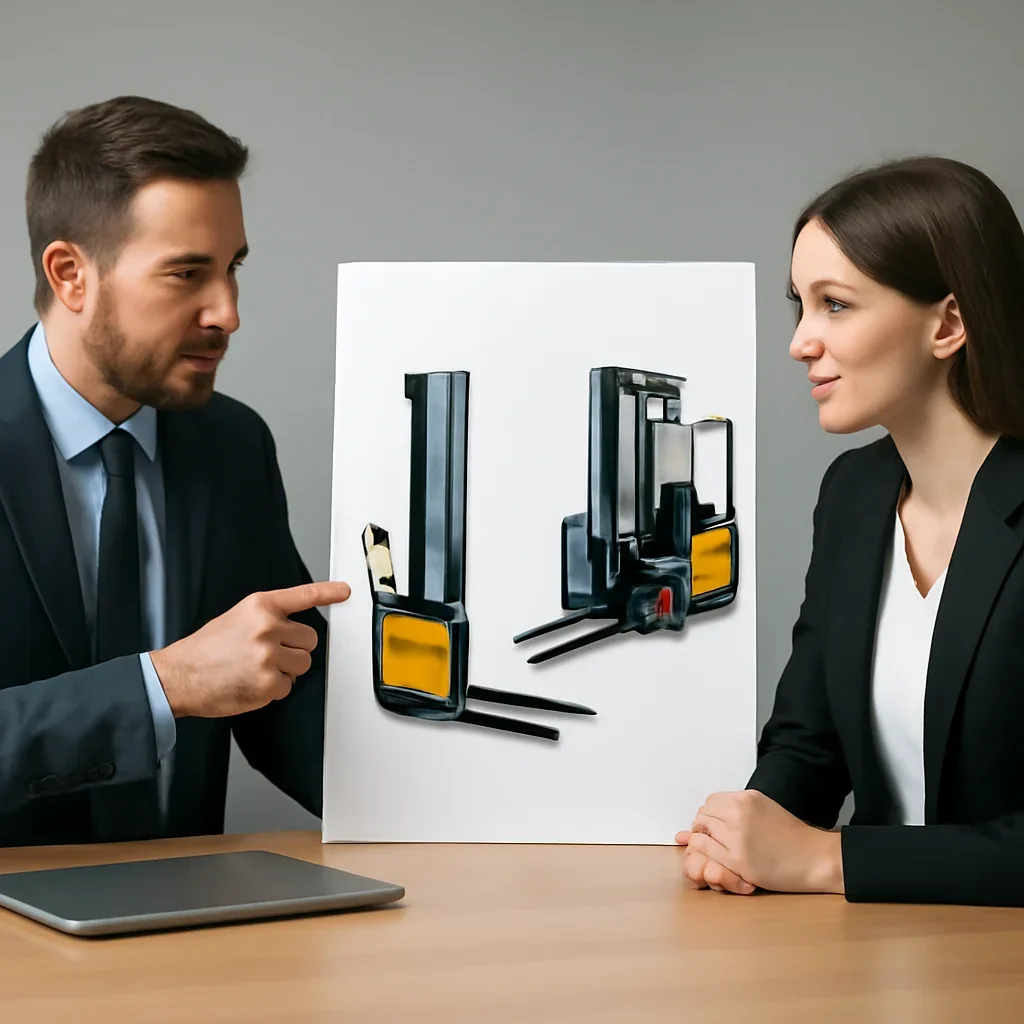 Consultation about the right choice for Walkie Stacker vs Forklift
