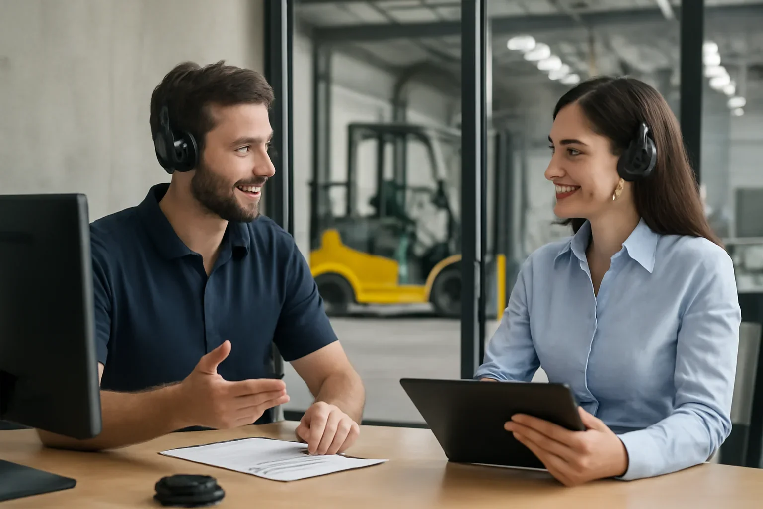 Forklift rental enquiry support from the Forklifts 4 Rent team