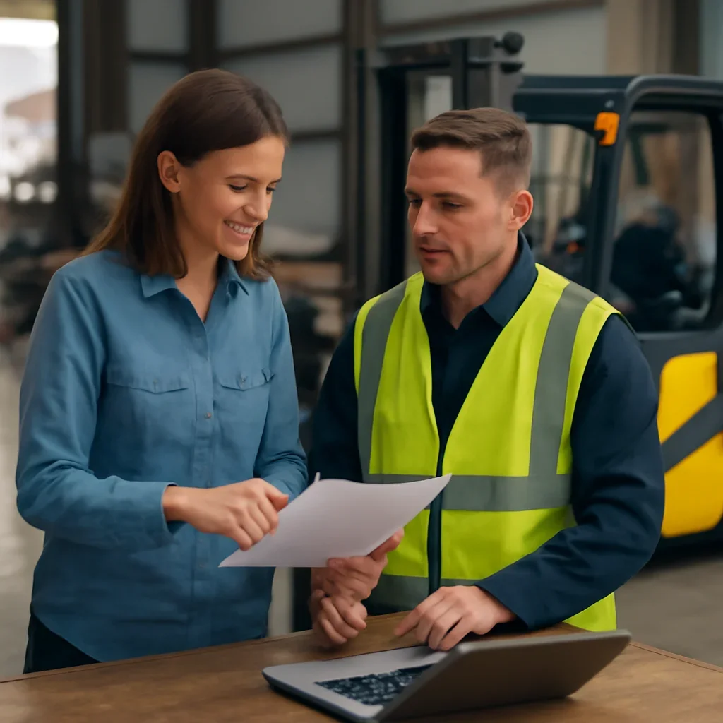 Planning a forklift hire job in Logan