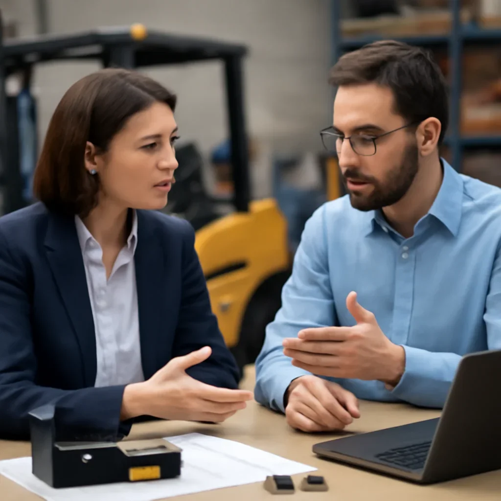 Discussing the next step for forklift parts & accessories