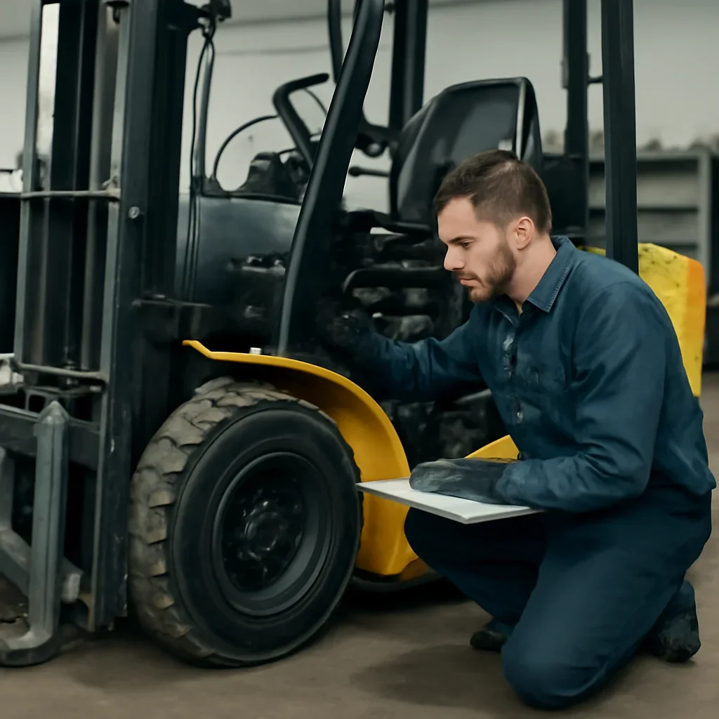 Service planning related to forklift service & repairs