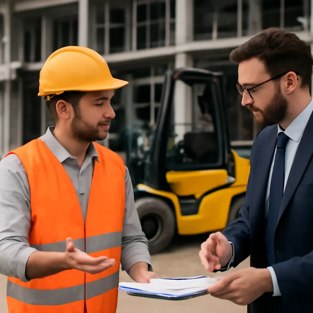 Planning forklift rental for construction
