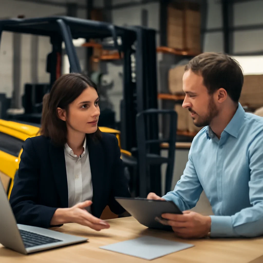 Planning forklift rental for manufacturing