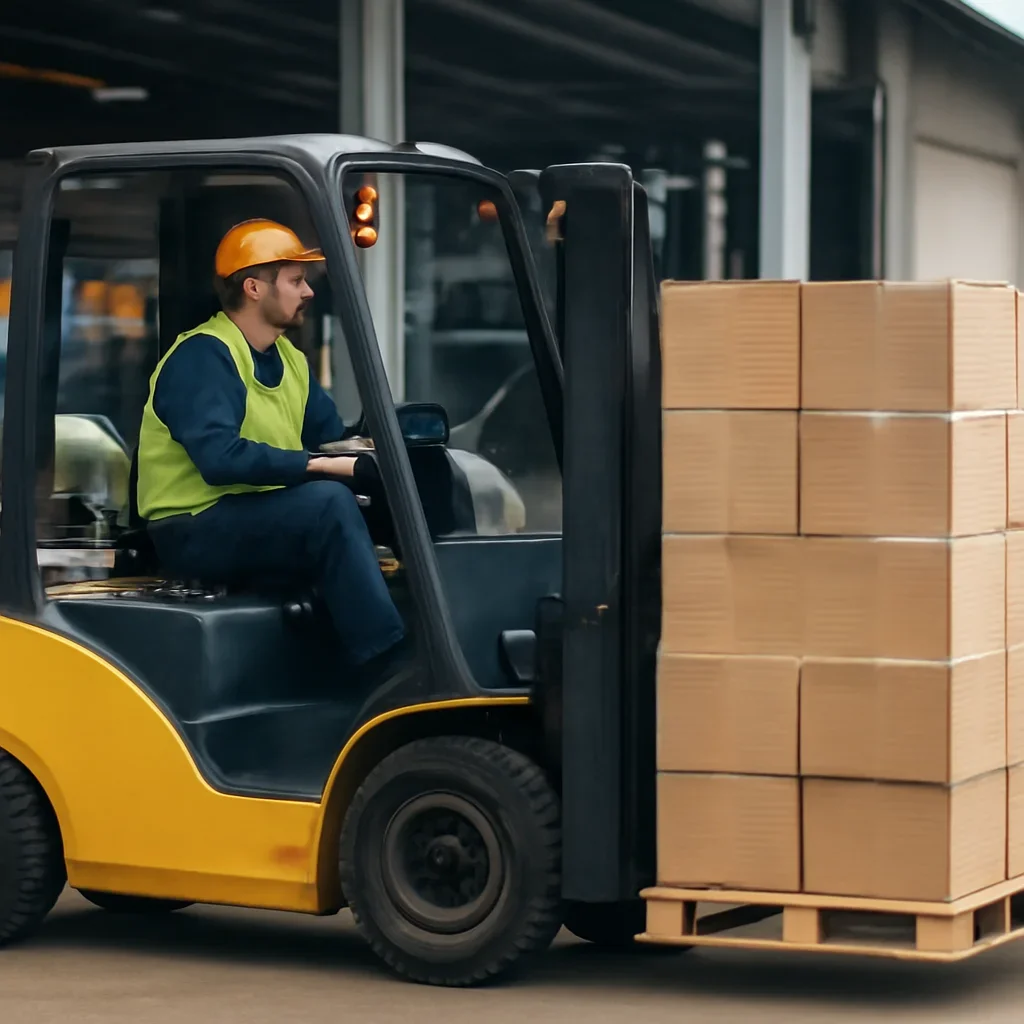LPG Forklift Hire supporting day-to-day material handling work