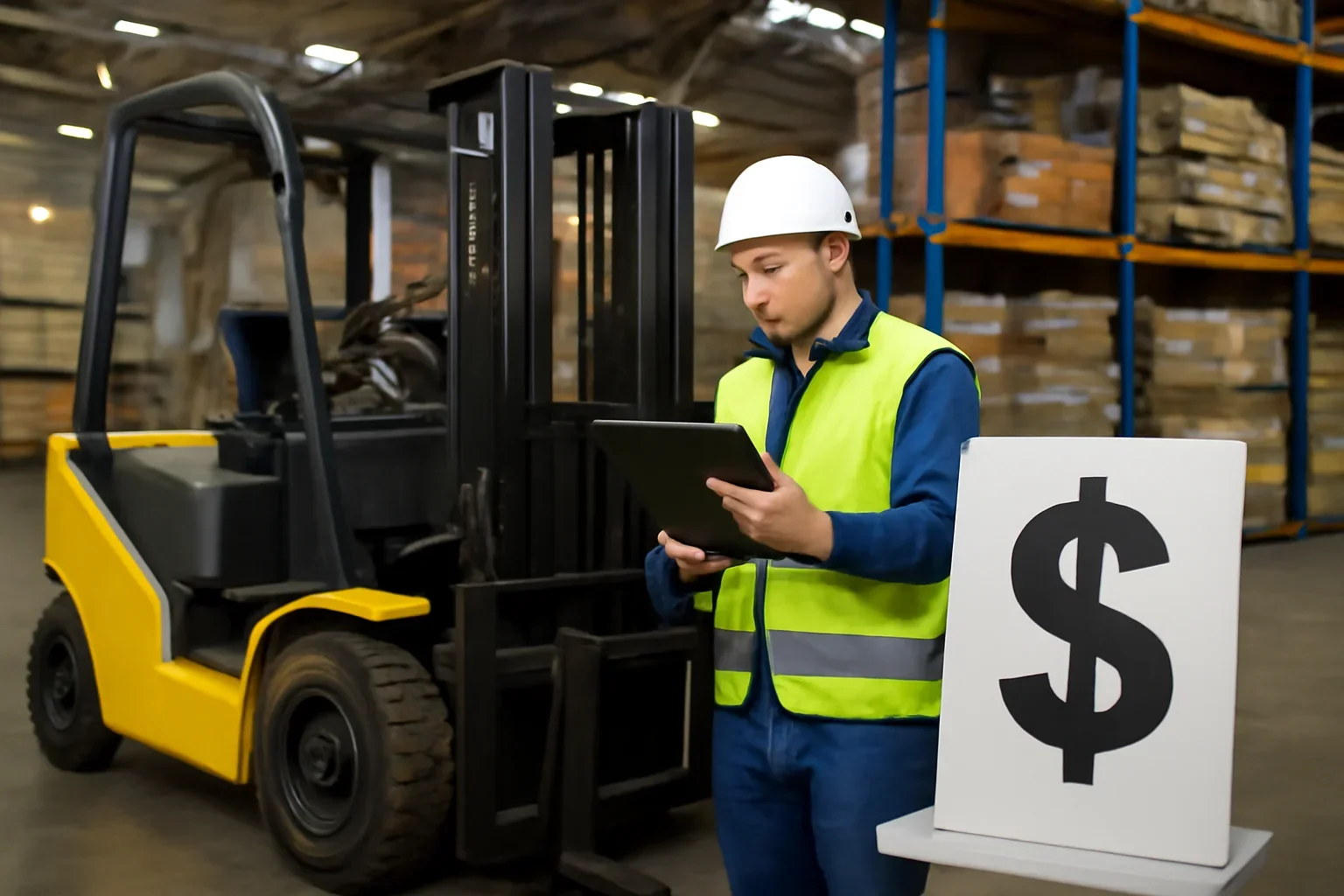 Pricing for forklift rental customers in South East Queensland